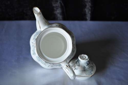 Royal Albert "Silver Maple" Tea Pot For Two.
