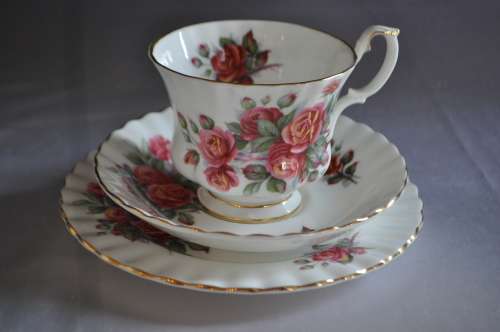 Royal Albert "Centennial Rose" Trio