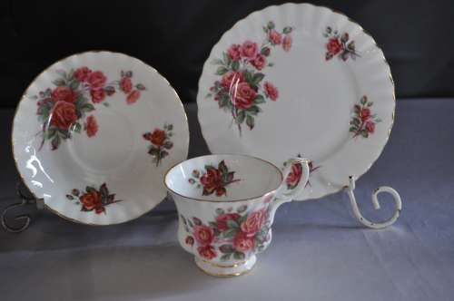 Royal Albert "Centennial Rose" Trio