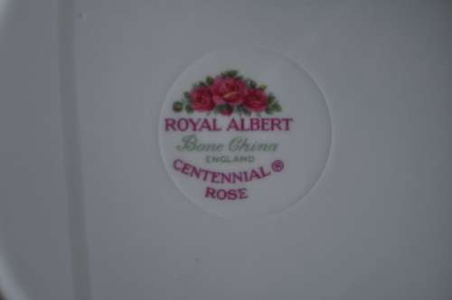 Royal Albert "Centennial Rose" Trio