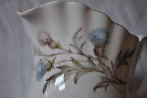 Royal Albert "Brigadoon" 14 Piece Coffee Set.