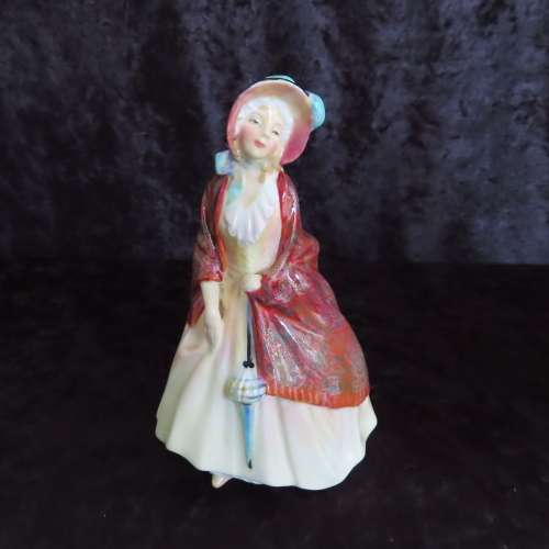Royal Doulton Figurines `Paisley Shawl` HN 1988 and HN 1987