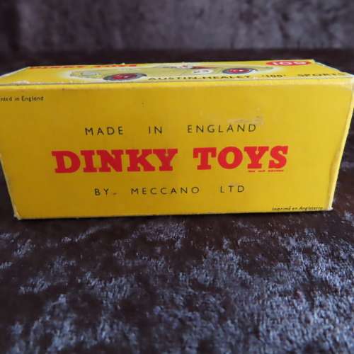 Dinky Toys Boxed Austin Healey 1950's Die Cast Model #109