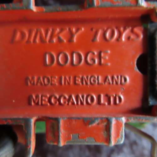 Dinky Toys Dodge Tipping Truck 414  -  No Box