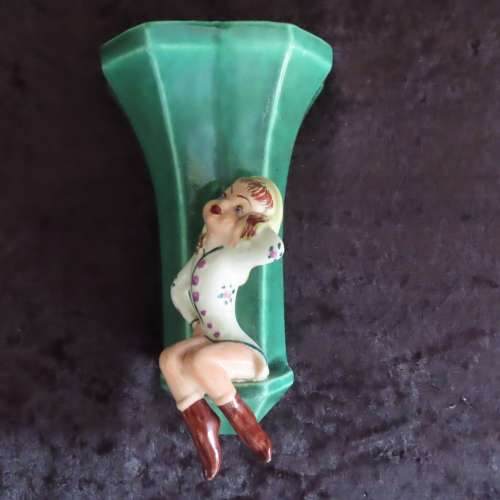 Lucia Ware Wall pockets/Vases # 7004