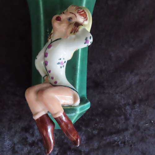 Lucia Ware Wall pockets/Vases # 7004