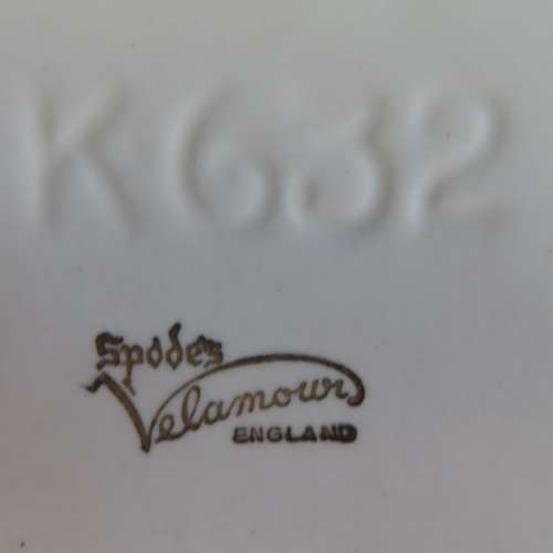 Spode Velamour Wall Pocket/Vase # K 632