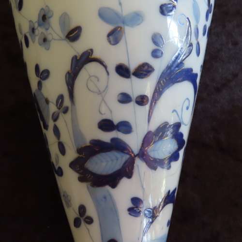 Glass Wall Pockets/Vases - Damaged!