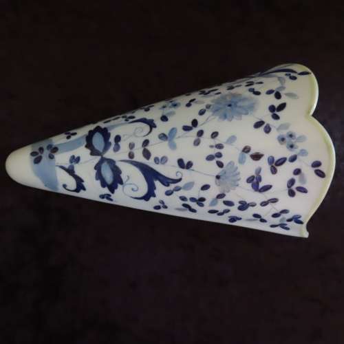 Glass Wall Pockets/Vases - Damaged!