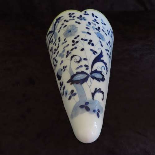 Glass Wall Pockets/Vases - Damaged!