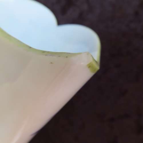 Glass Wall Pockets/Vases - Damaged!