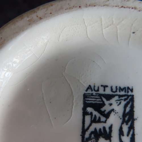 H&K Tunstall `Autumn` Jug.  1933 - 1942