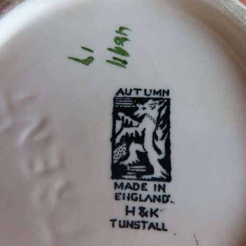 H&K Tunstall `Autumn` Jug  - 1930,s