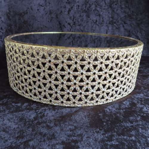 Decorative Mirror Top Display/Cake Stand