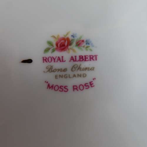Royal Albert "Moss Rose" Trio