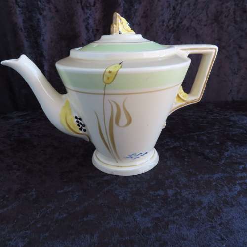 Burleigh Ware Large  Teapot Zenith # 5349