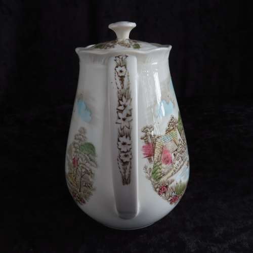 Alfred Meakin Famous Cottages Coffee Pot (Constable Cottage)