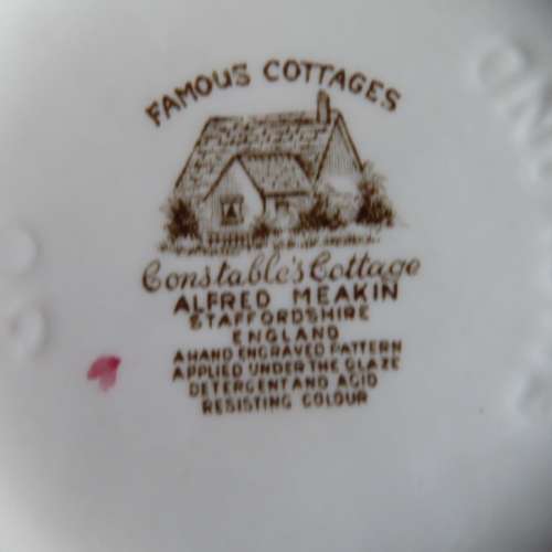 Alfred Meakin Famous Cottages Coffee Pot (Constable Cottage)