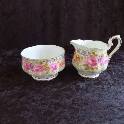 Royal Albert `Serena` 21 Piece Tea Set.
