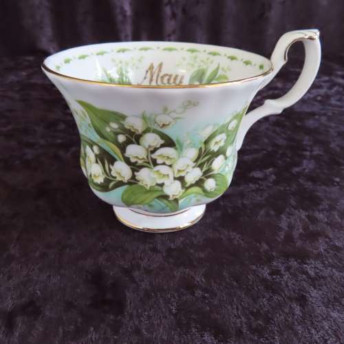 Royal Albert Flower Of The Month May "Lily Of The Valley" Duo