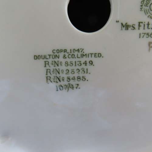 Royal Doulton Figurine "Mrs Fitzherbert" HN 2007