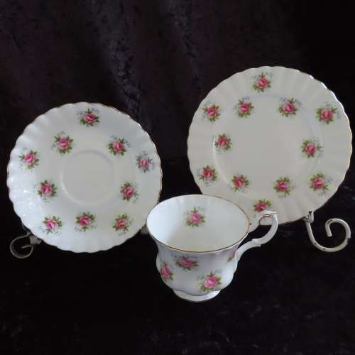 Royal Albert "Forget-Me-Not" Trio.