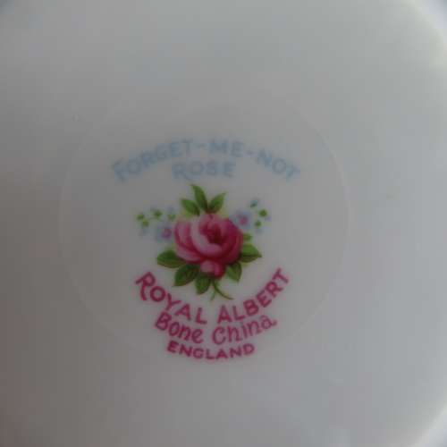 Royal Albert "Forget-Me-Not" Trio.