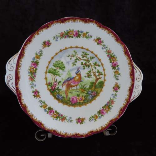 Royal Albert `Chelsea Bird` Cake Plate.