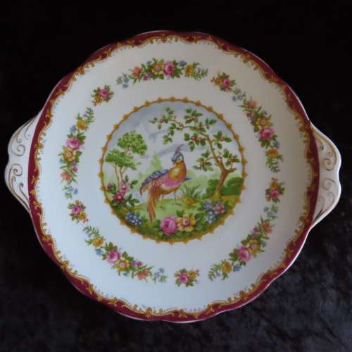 Royal Albert `Chelsea Bird` Cake Plate.