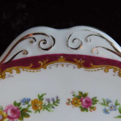 Royal Albert `Chelsea Bird` Cake Plate.