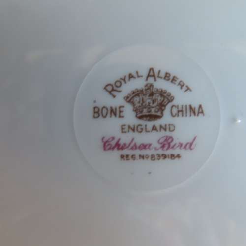 Royal Albert `Chelsea Bird` Cake Plate.