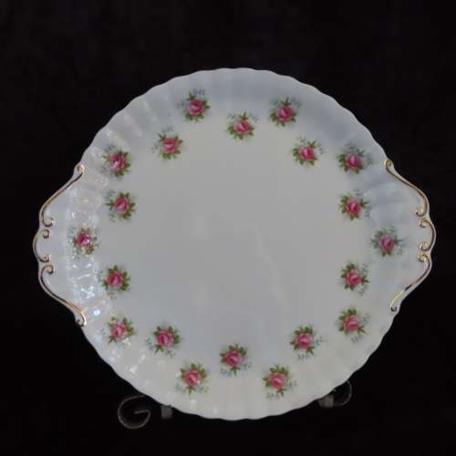 Royal Albert "Forget-Me-Not Rose"  Cake Plate.