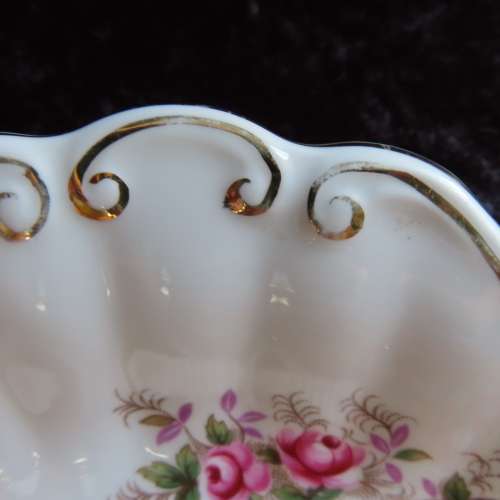 Royal Albert "Lavender Rose" Cake Plate.