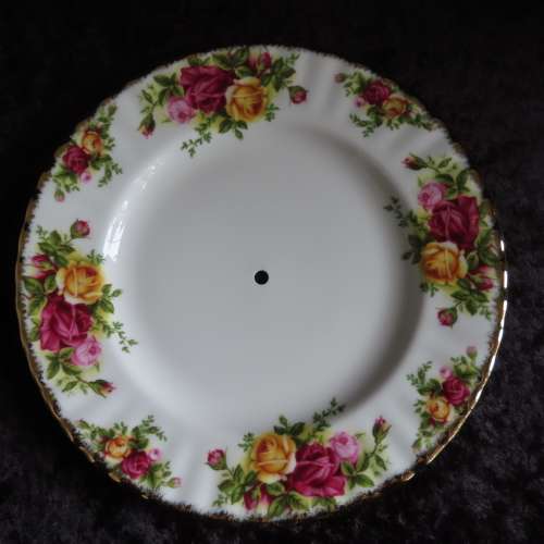 Royal Albert "Old Country Roses" Two Tier Cake Stand.  Please read the description for condition.