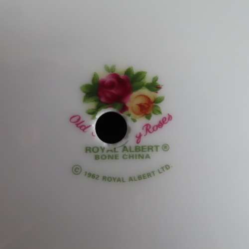 Royal Albert "Old Country Roses" Two Tier Cake Stand.  Please read the description for condition.