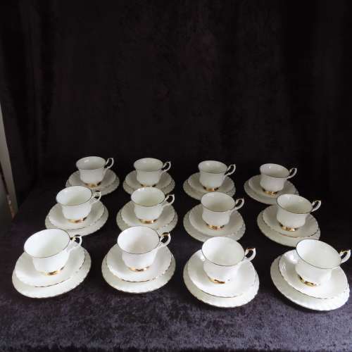 Royal Albert "Val D'or" 40 Piece Tea Set.