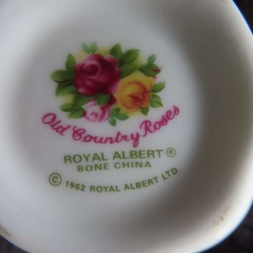 Royal Albert "Old Country Roses" Creamer.