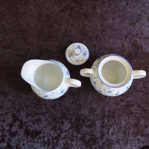 Arzberg Germany "Blaubluten" 21 Piece Tea Set.