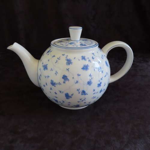 Arzberg Germany "Blaubluten" 21 Piece Tea Set.