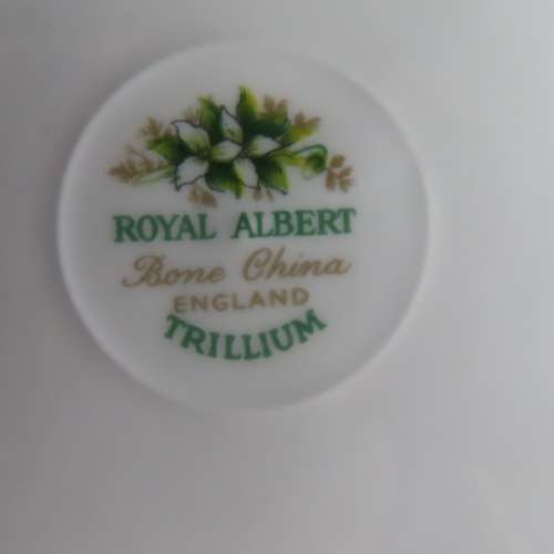 Royal Albert "Trillium" Tea Trio