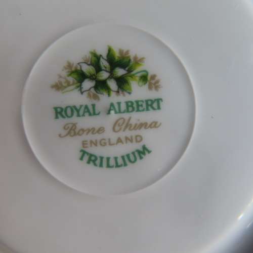 Royal Albert "Trillium" Tea Trio