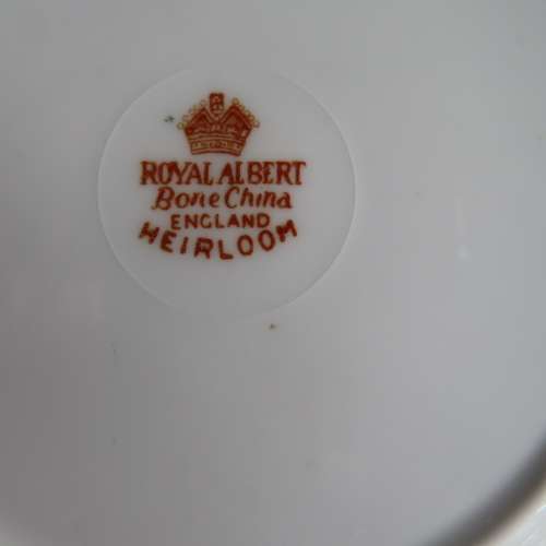 Royal Albert Unnamed Tea Trio ( Heirloom Pattern)