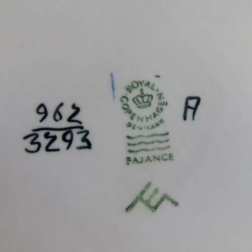 Royal Copenhagen Fajance Porcelain Tray