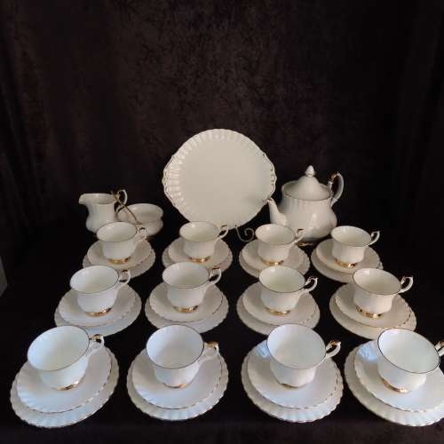 Royal Albert `Val D`or` 40 Piece Tea Set.