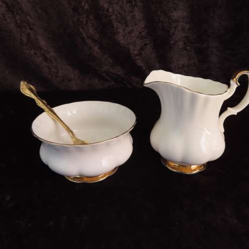 Royal Albert `Val D`or` 40 Piece Tea Set.