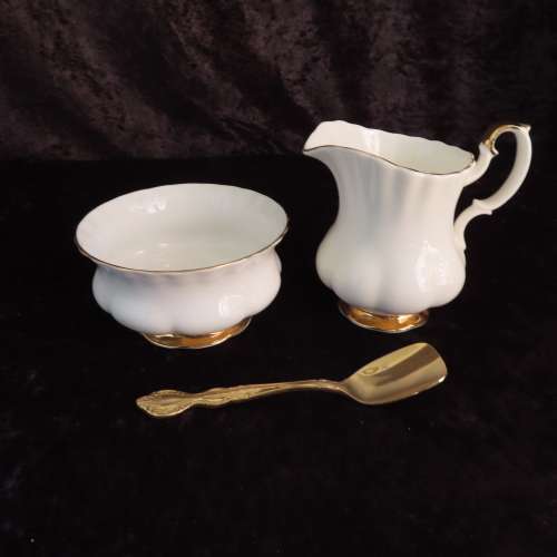 Royal Albert `Val D`or` 40 Piece Tea Set.