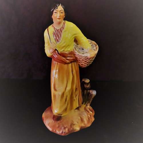 Falcon Ware Figurine `The Breton Girl`