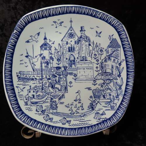 Stavangerflint Norway "Kari" Collectable Plate.