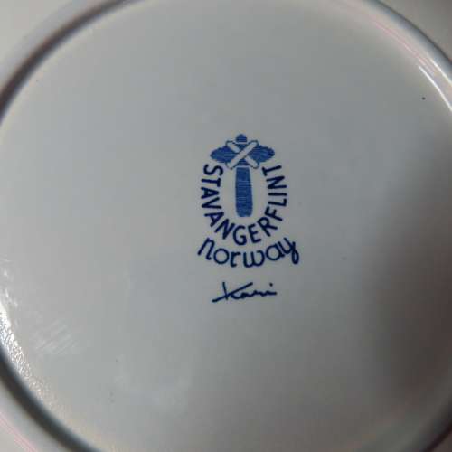 Stavangerflint Norway "Kari" Collectable Plate.