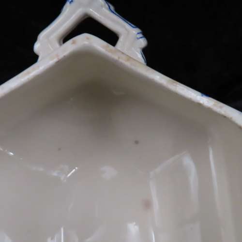 Wedgwood Clematis 19th Century Soup/Gravy Lidded Dishes